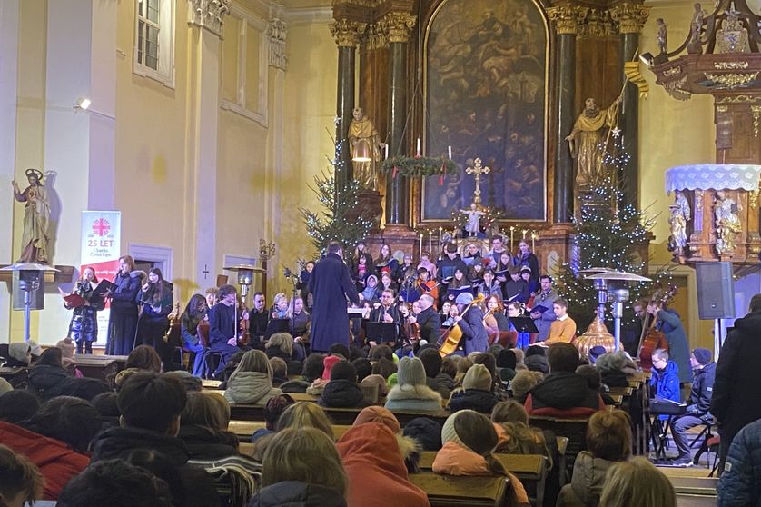 Benefiční koncert v Bazilice Všech svatých